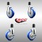 Service Caster 5 Inch 316SS Blue Poly Swivel 1-3/4 Inch Expanding Stem Caster Brake SCC, 2PK SS316EX20S514-PPUB-BLUE-2-TLB-2-134 - alternate 3